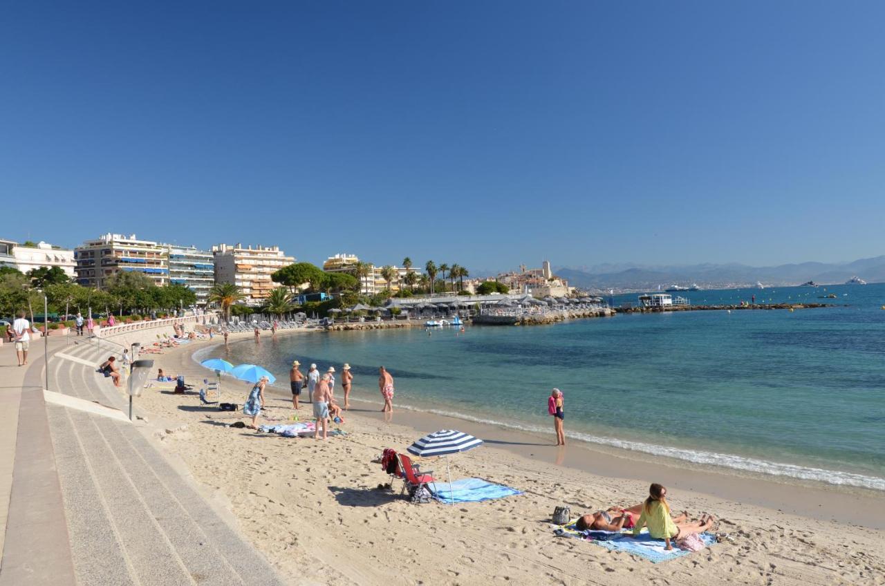 2 pièces climatisé avec balcon dans le vieil Antibes, résidence moderne avec ascenseur Esterno foto