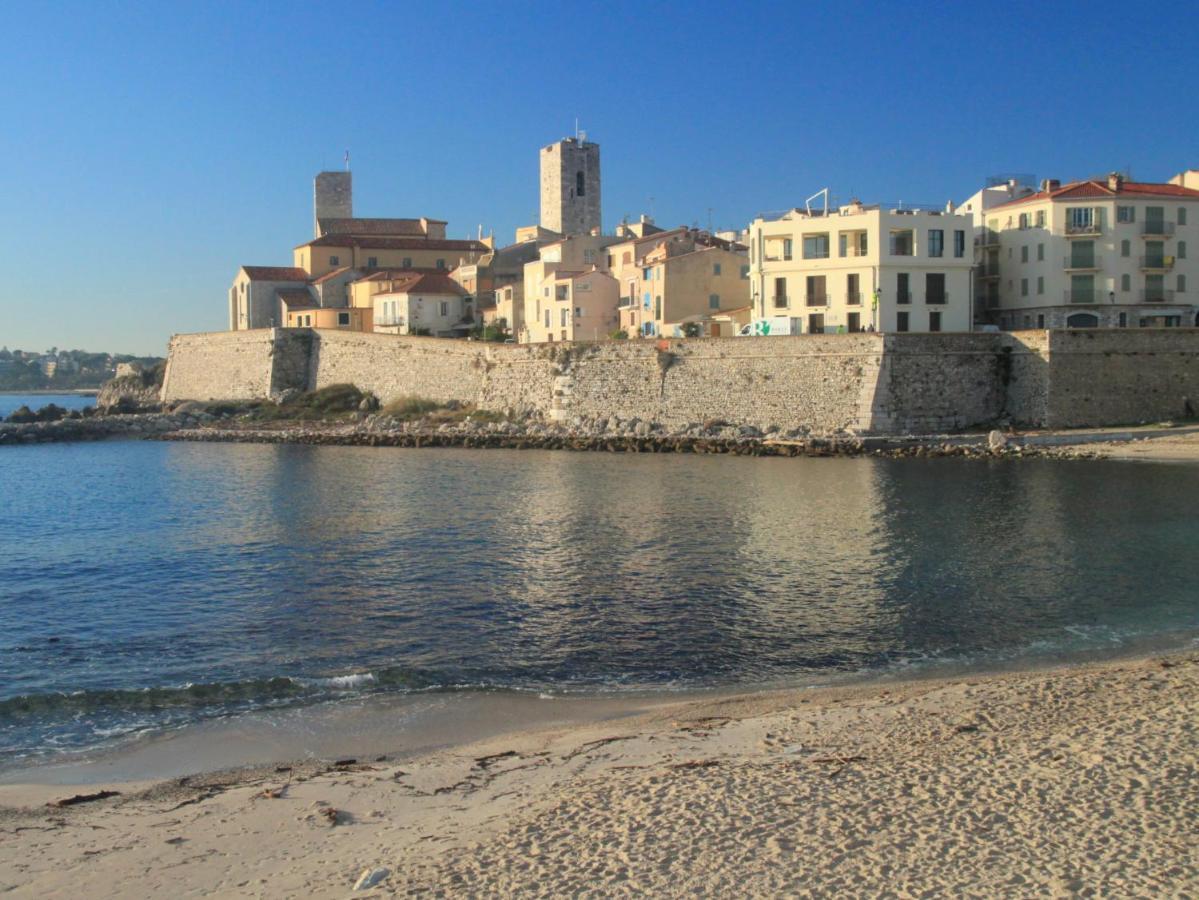 2 pièces climatisé avec balcon dans le vieil Antibes, résidence moderne avec ascenseur Esterno foto